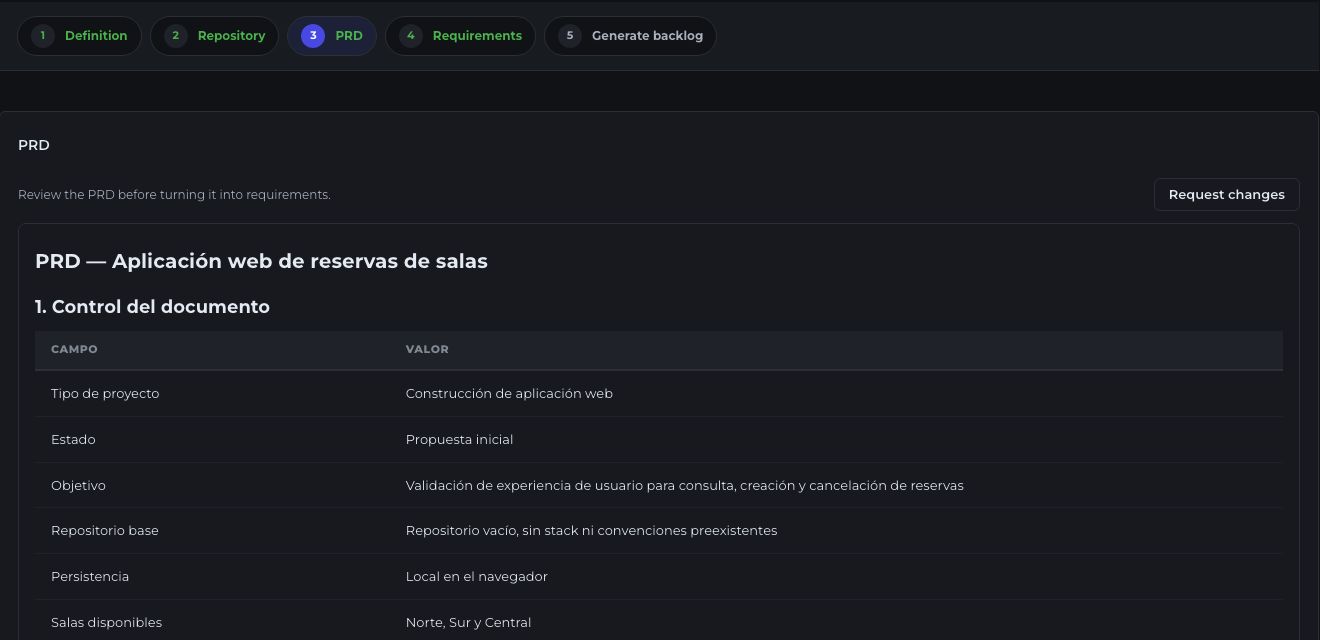 Product document available for review before organizing development